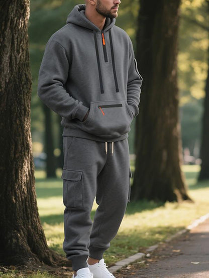 Men's Winter Fleece Casual Set DRAFT