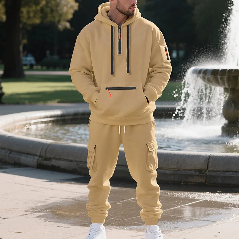 Men's Winter Fleece Casual Set DRAFT