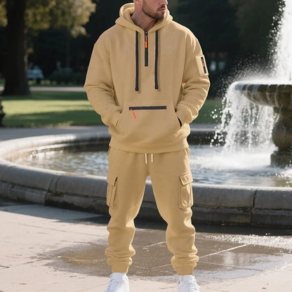 Men's Winter Fleece Casual Set DRAFT