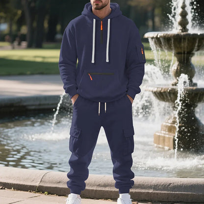 Men's Winter Fleece Casual Set DRAFT