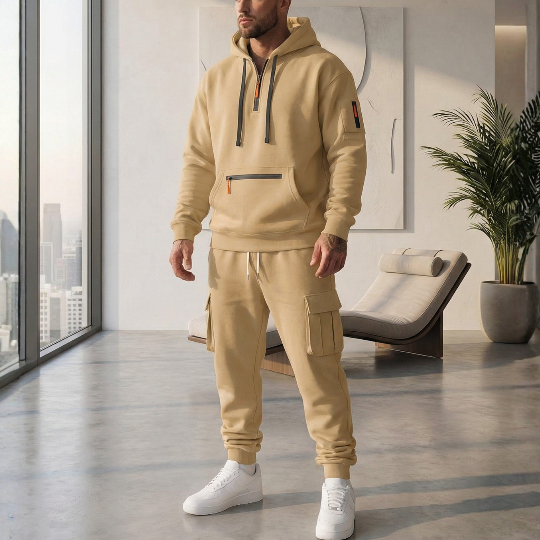 Men's Fleece-Lined Casual Set™