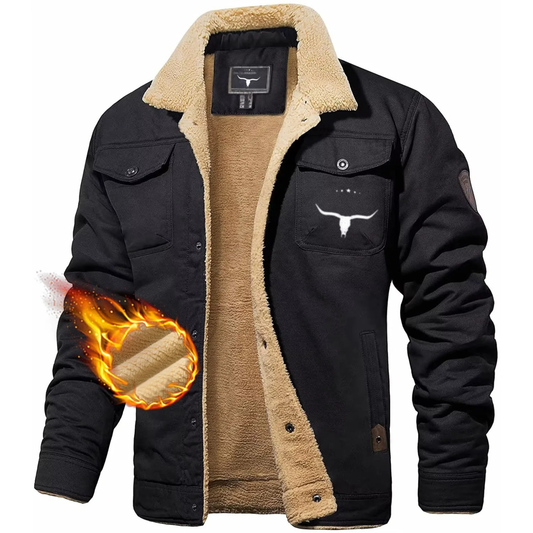 Men's Retro Jacket Fleece Coat