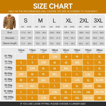 Men's Retro Jacket Fleece Coat